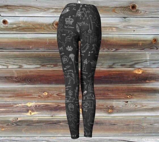 Canadiana Yoga Leggings