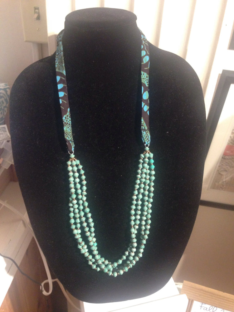 Double Necklace (Winter Turquoise)