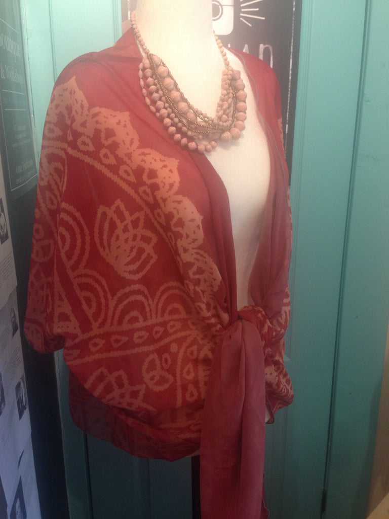 Falling in Love Draped Kimono