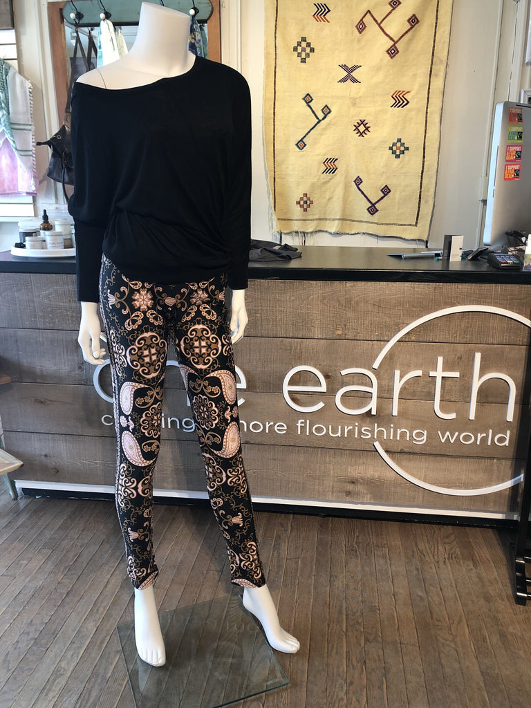 Paisley Pink Leggings