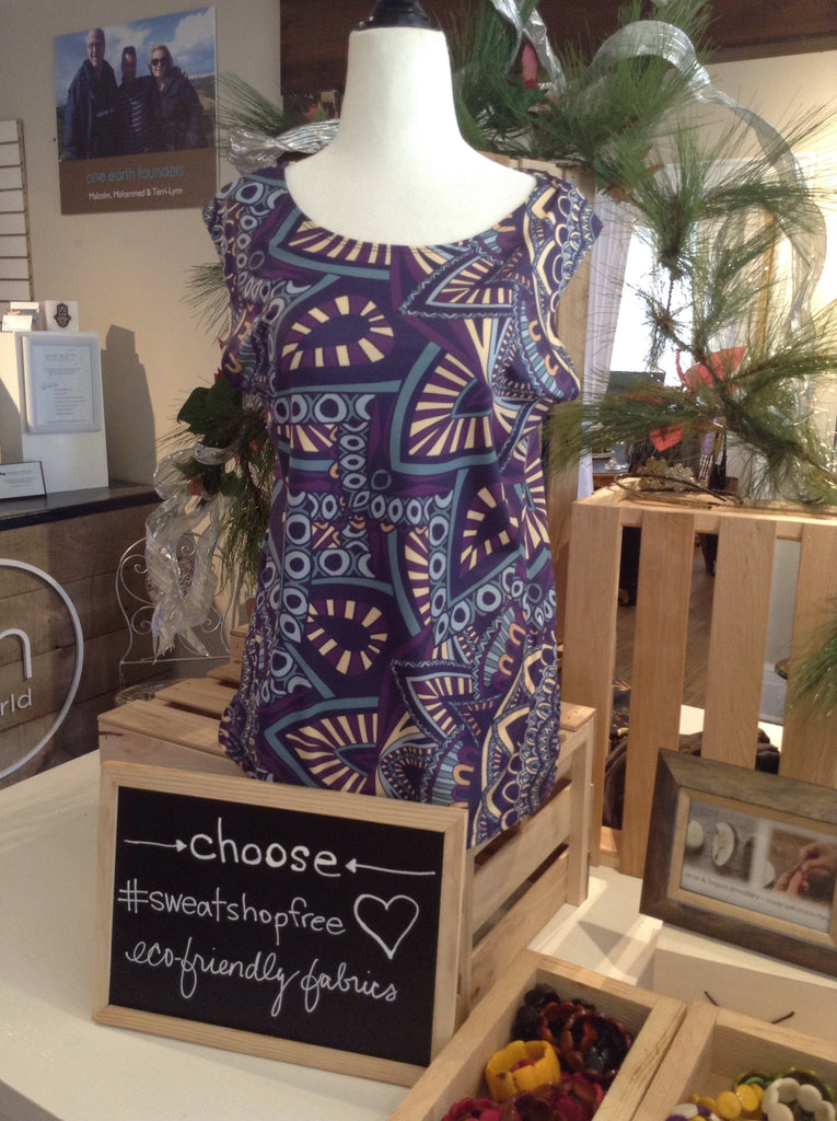 Turq Loose Fitting Long Tank