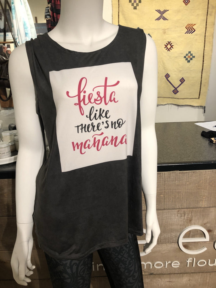 Fiesta Loose Fitting Long Tank