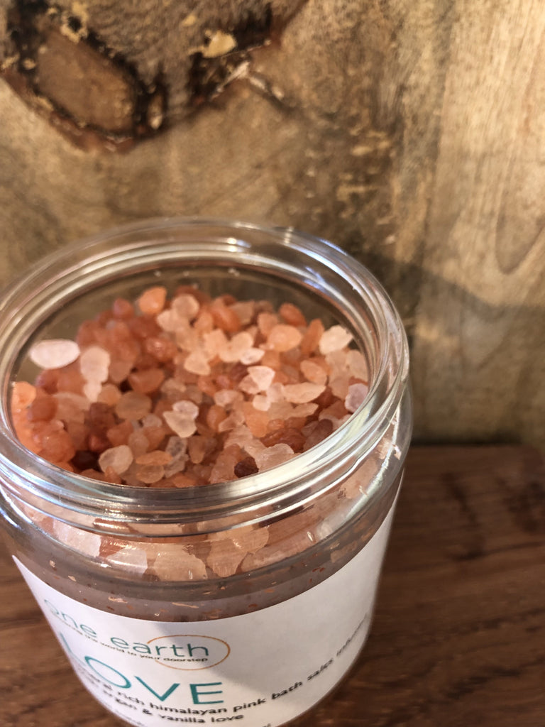 LOVE- Vanilla & Argan Oil Bath Salts