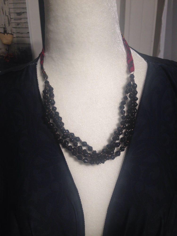 Double Necklace (Black)