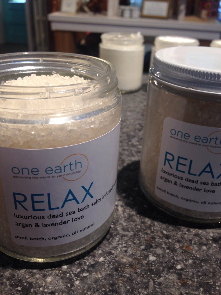 RELAX- Lavender & Argan Oil Bath Salts