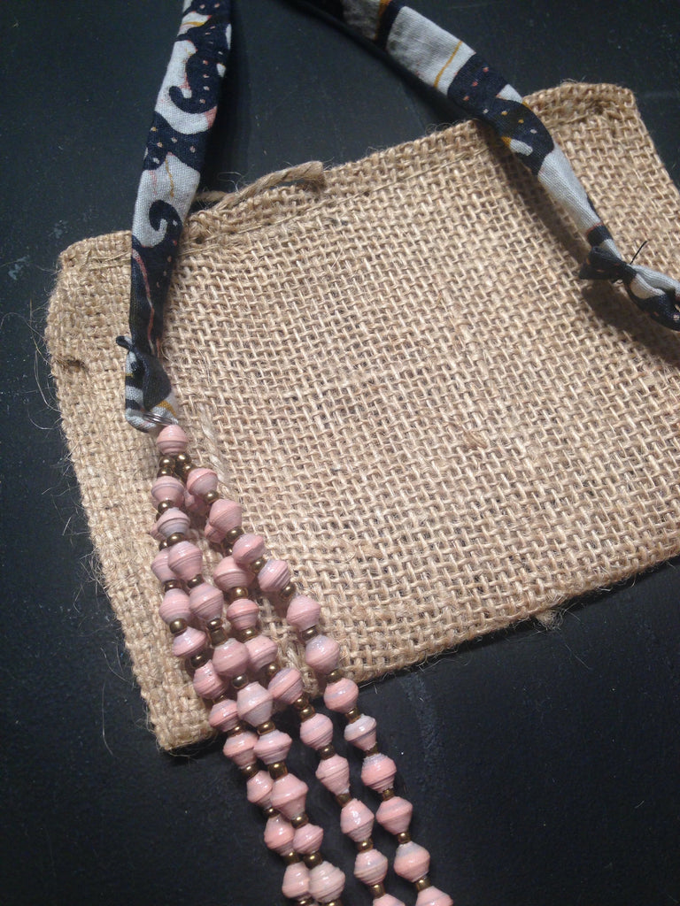 Double Necklace (Ballet Pink)