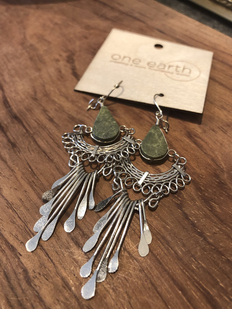 Bala Earrings (light green)