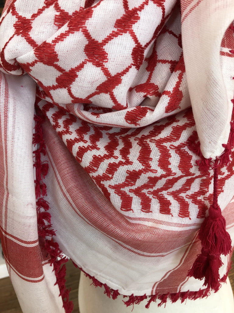 Rouge Zig Blanket Scarf