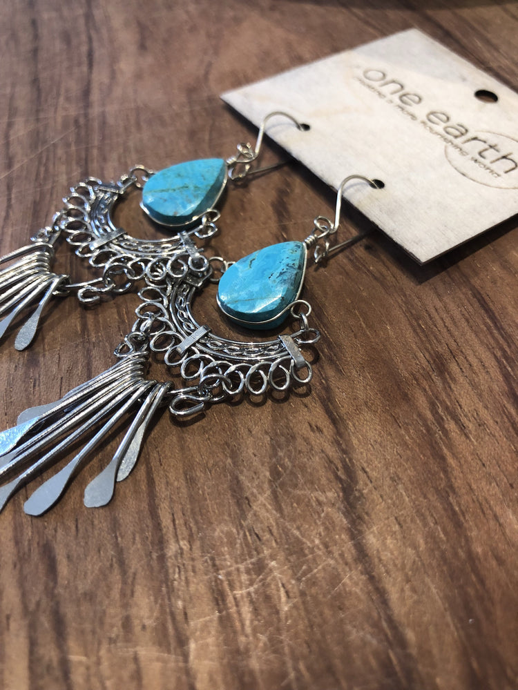 Bala Earrings (turquoise)