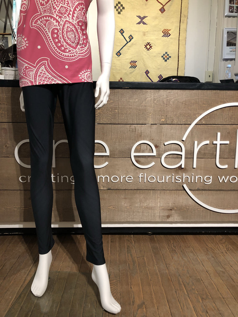 Classic Brushed Black Leggings