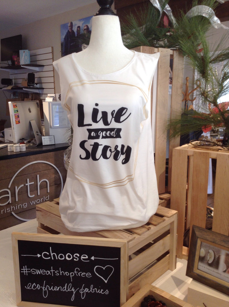 Live Loose Fitting Long Tank