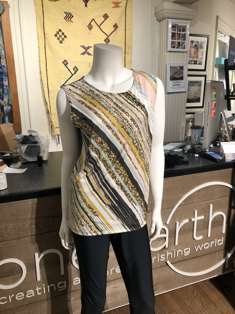 Glimmer Loose Fitting Long Tank