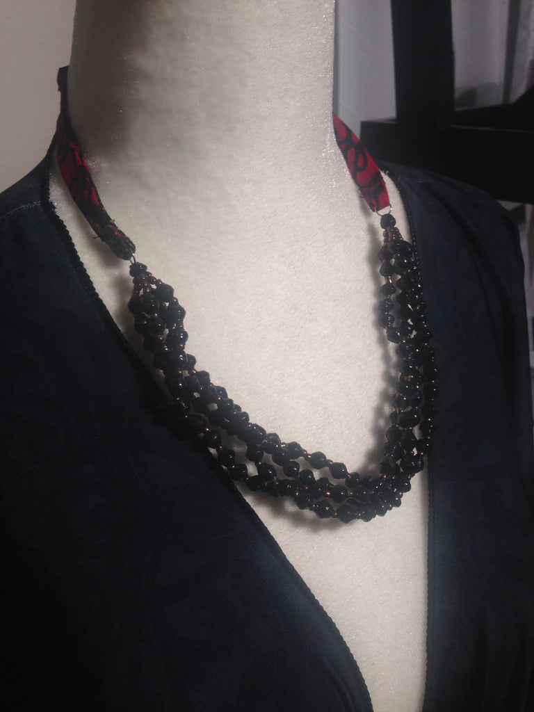 Double Necklace (Black)