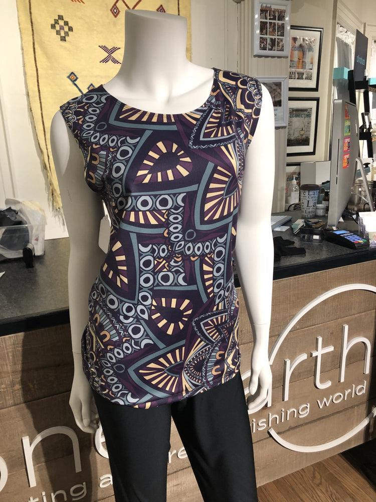 Turq Loose Fitting Long Tank