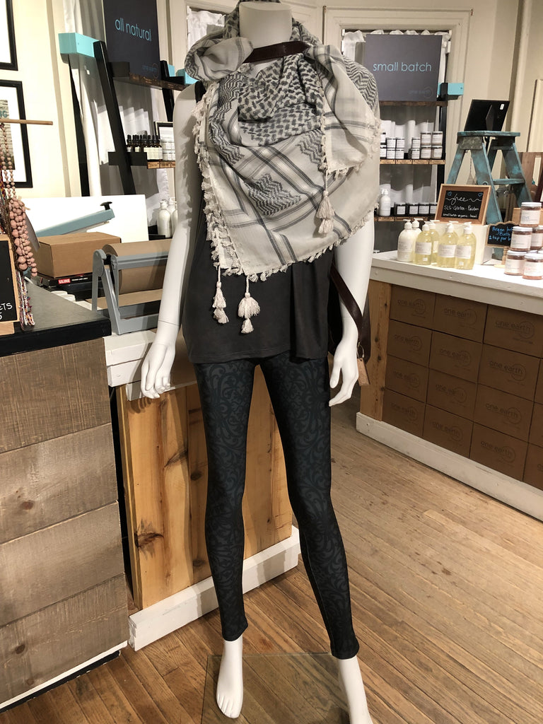 Black Baroque Leggings