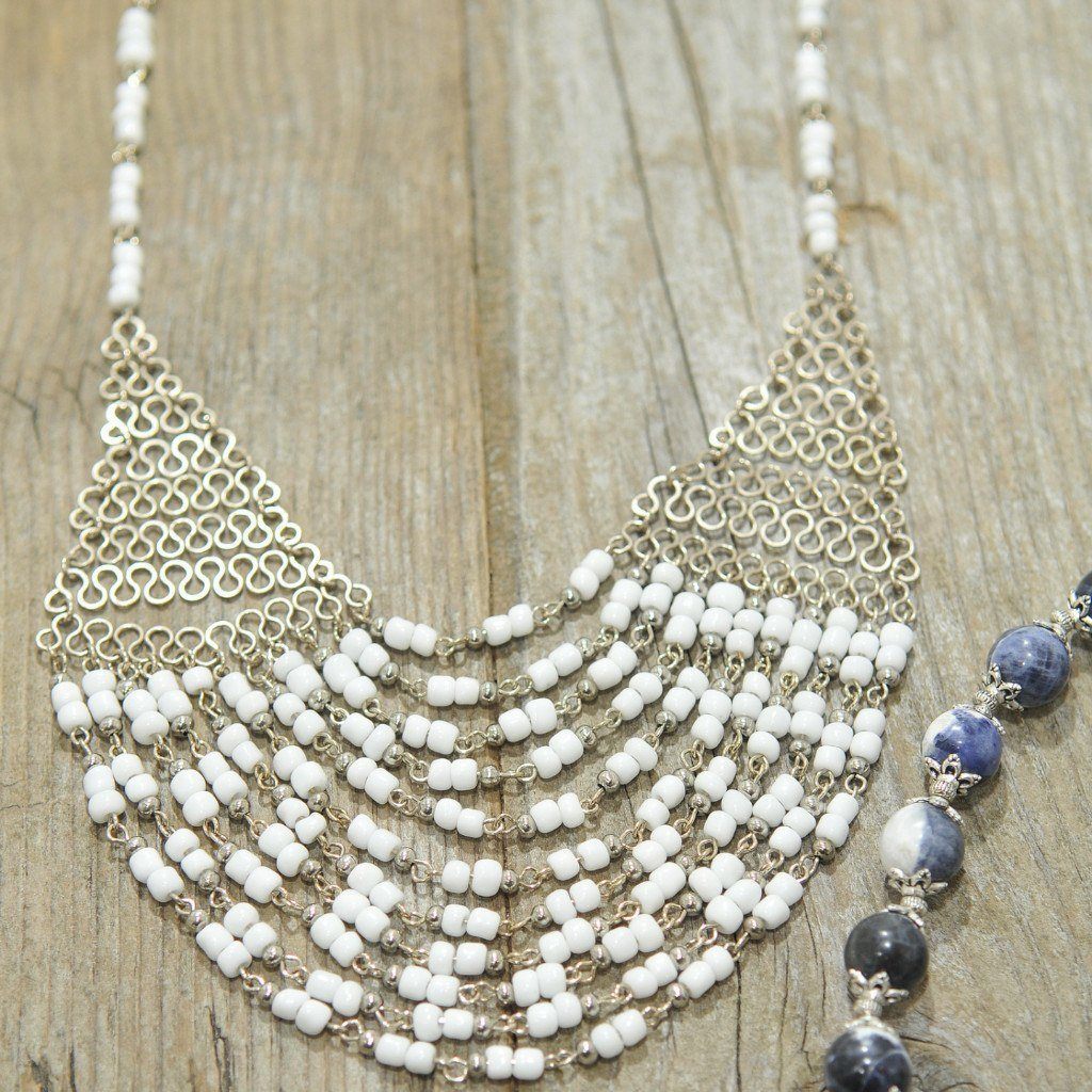 Jewellery & Fashion Accessories - White Inspire Necklace