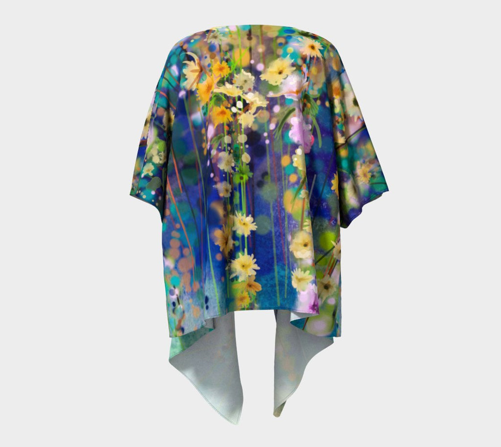 Flora Draped Kimono